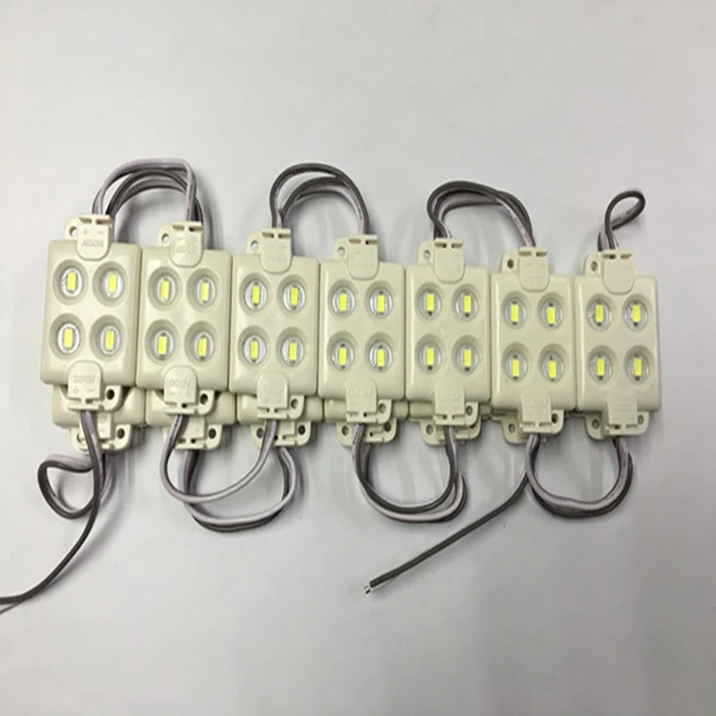 YLSTAR 1 5 W SMD5730 4 светодиода для инъекций молдинг светодиодный модуль DC12V холодный