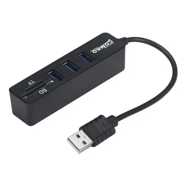 Высококачественный usb хаб CARPRIE 2 в 1 комбинированный высокоскоростной