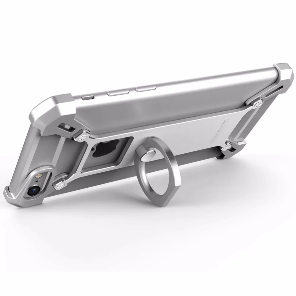 Nillkin Для iphone 6s Металлическая Крышка Бампер Bardes DIY Алюминиевого сплава задняя с