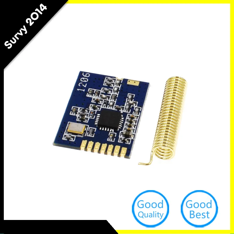 

A7139 Wireless Module SPI Low Power Bidirectional Transceiver Module 433Mhz