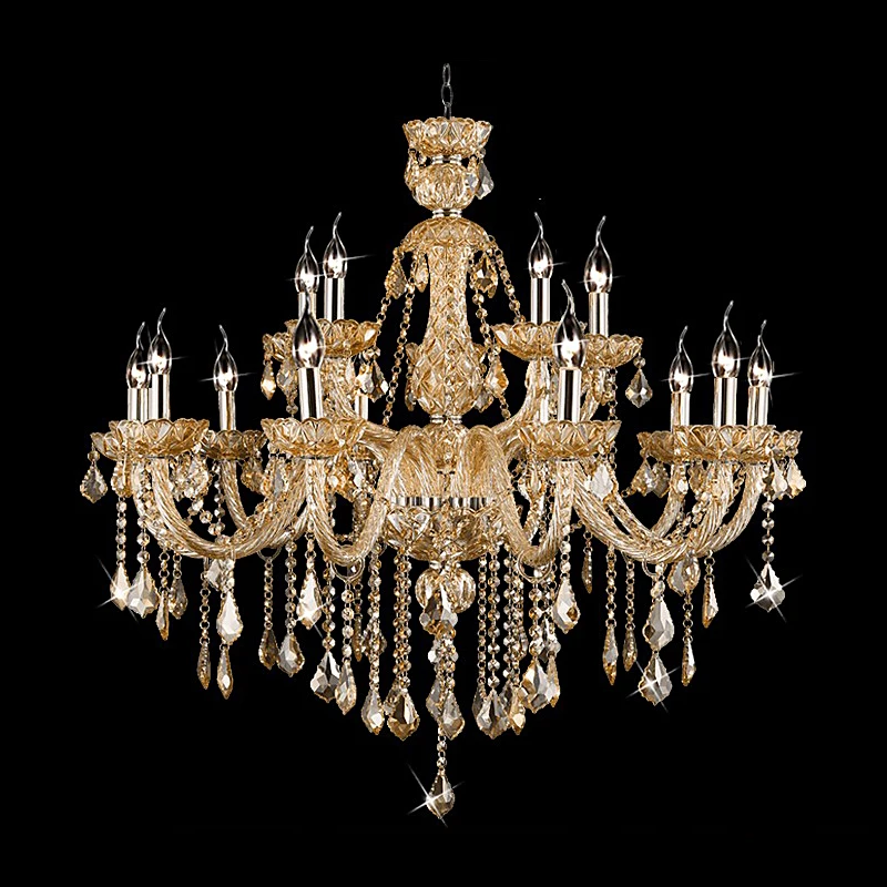 Современная хрустальная светодиодная люстра роскошный комнатный светильник