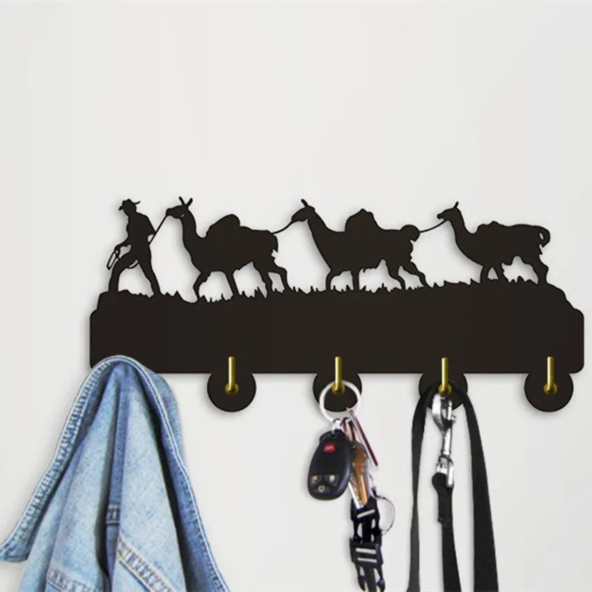 1 шт ламы Семья тень стены Книги по искусству Детские Декор Творческий животных