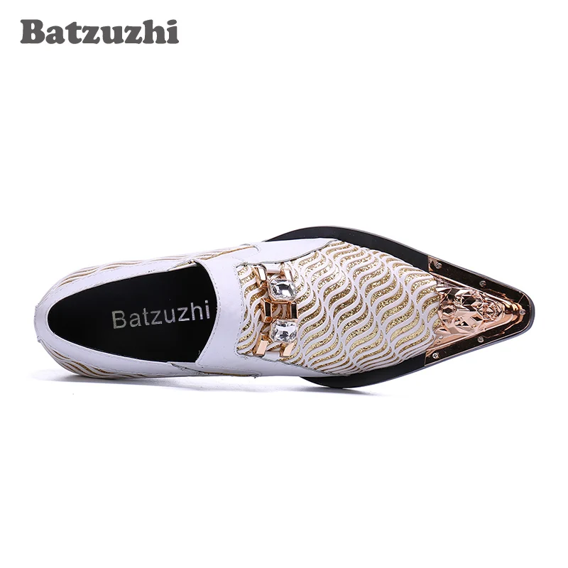 Batzuzhi/Мужская обувь на высоком каблуке 6 5 см Zapatos de Hombre официальная мужская