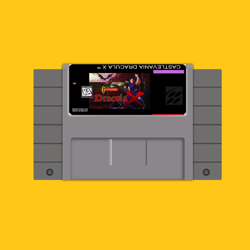 Save файл 46 Pin 16 бит NTSC картридж для игры-caslevaina Dracula X | Электроника