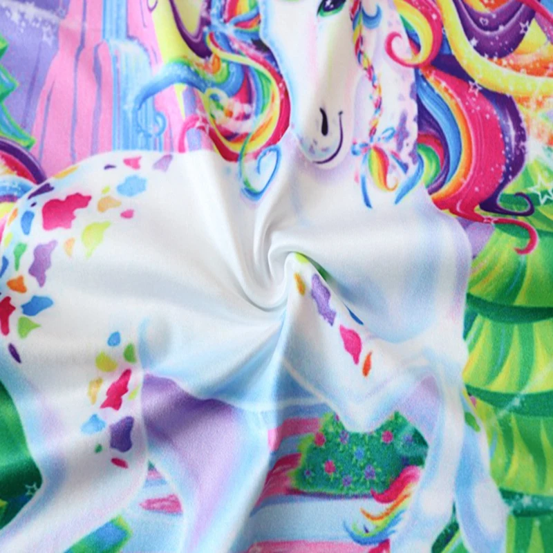 DOSOMA/купальник с единорогом для девочек Тинкербелл принц Цельный купальник детей