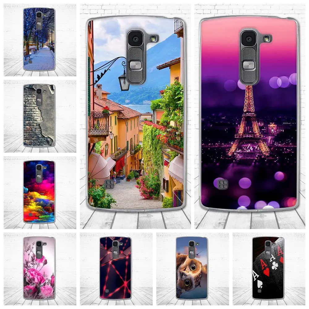 Чехол для LG Spirit H420 чехол с 3D рисунком 3G 4G LTE H440N силиконовый из ТПУ задняя крышка