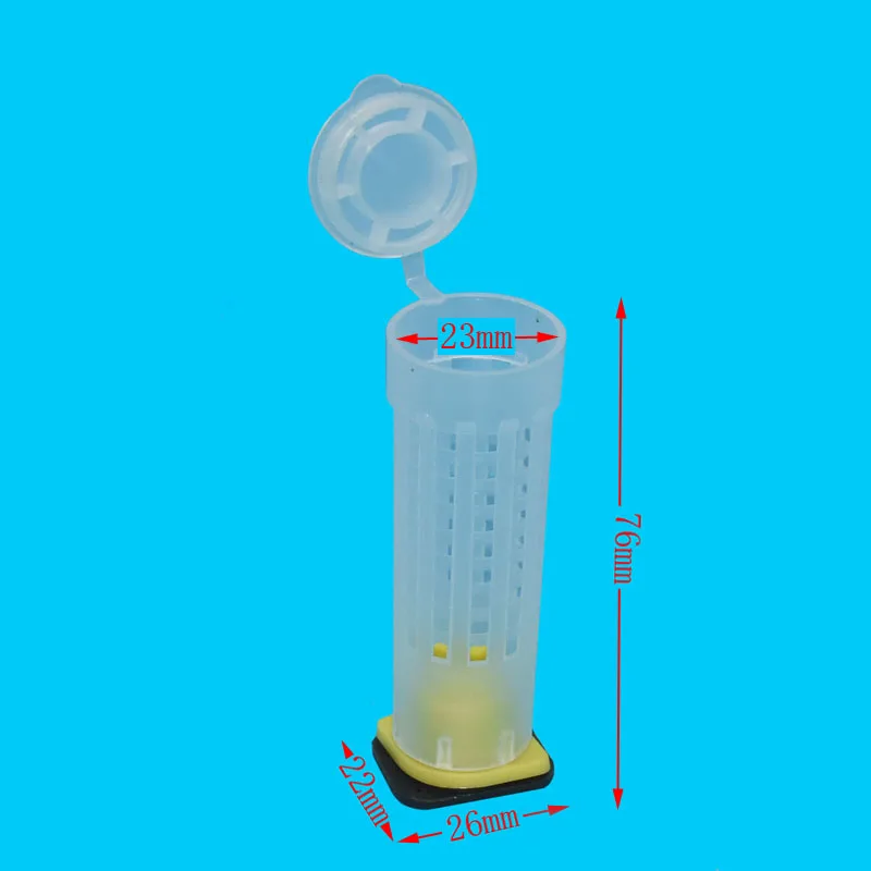 5 шт. защитная клетка для пчелы 76 мм|Товары насекомых| |