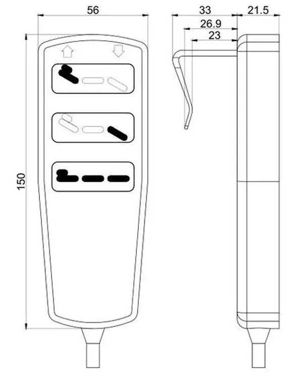 8Pin Электрический Регулируемый массажный подъемник для пациента/Подъемник с