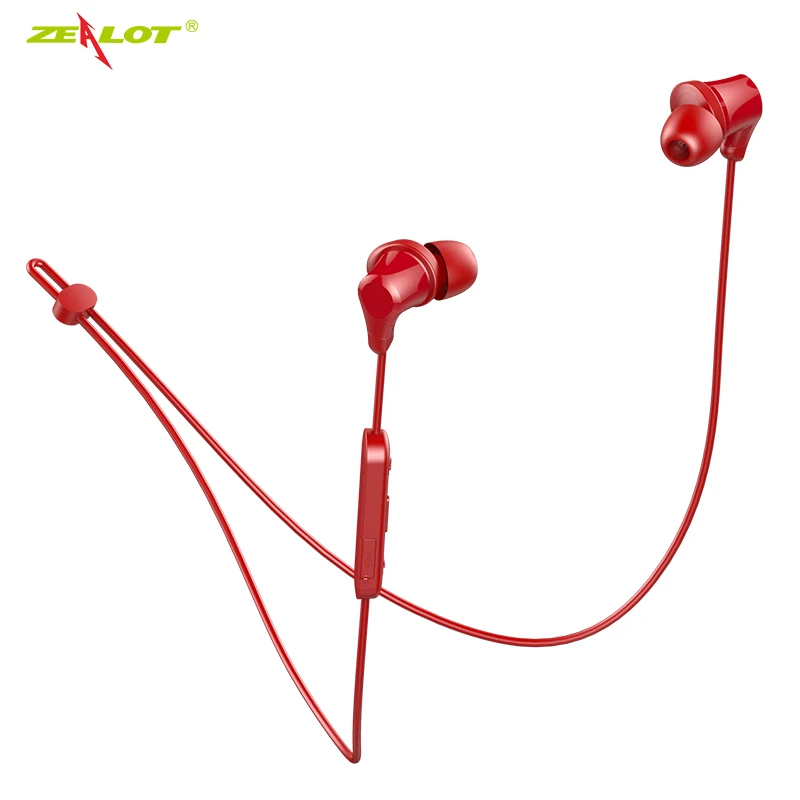 Red Новинка, ZEALOT H11, Bluetooth наушники, наушники, свободные руки, водонепроницаемые, беспроводные наушники, для бега, Спортивная гарнитура с микрофоном для телефонов - Цвет: Red