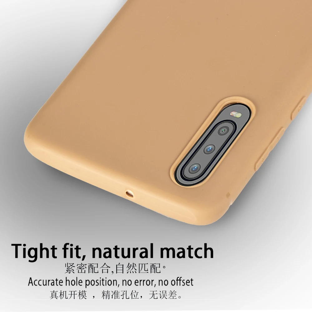 Чехол для Huawei P30 мягкий жидкий силиконовый чехол из микрофибры ELE-L29 ELEL09 |