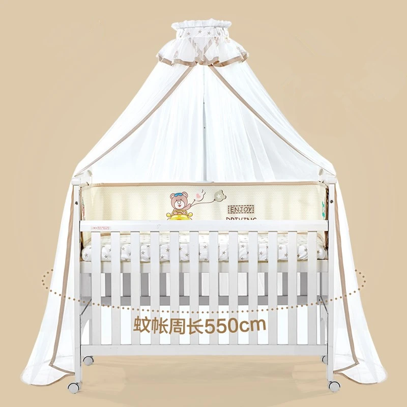 Москитная сетка для детской кроватки принцессы круглая навес кровати занавеска