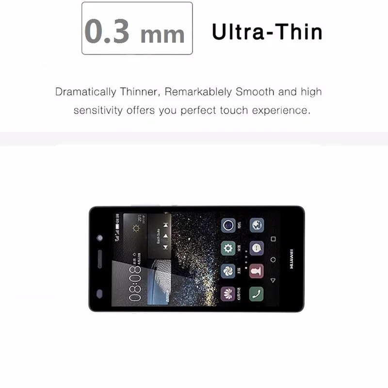 0 26 мм Ультра тонкое закаленное стекло для Huawei P8 lite 2015 взрывозащищенное Защитное