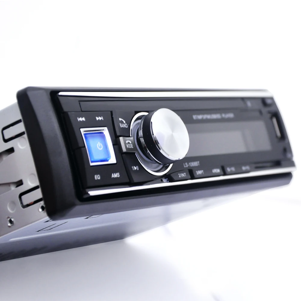 Громкой связи Car радио MP3 аудиоплеер Bluetooth стерео FM Поддержка USB SD AUX-IN 1 Din