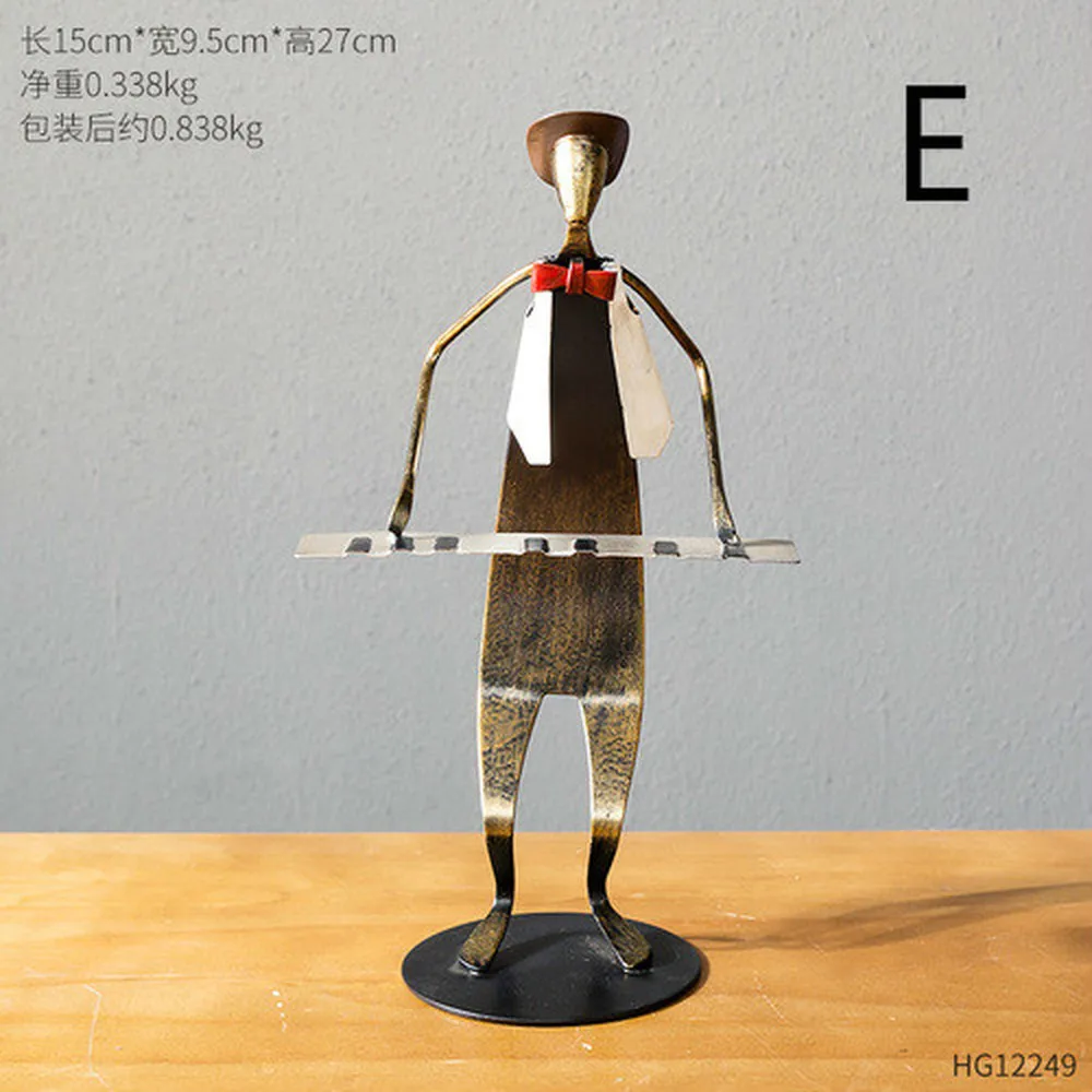

American iron art dormitory room living room desktop musicians crafts decorations ornaments decoration personality LU620433