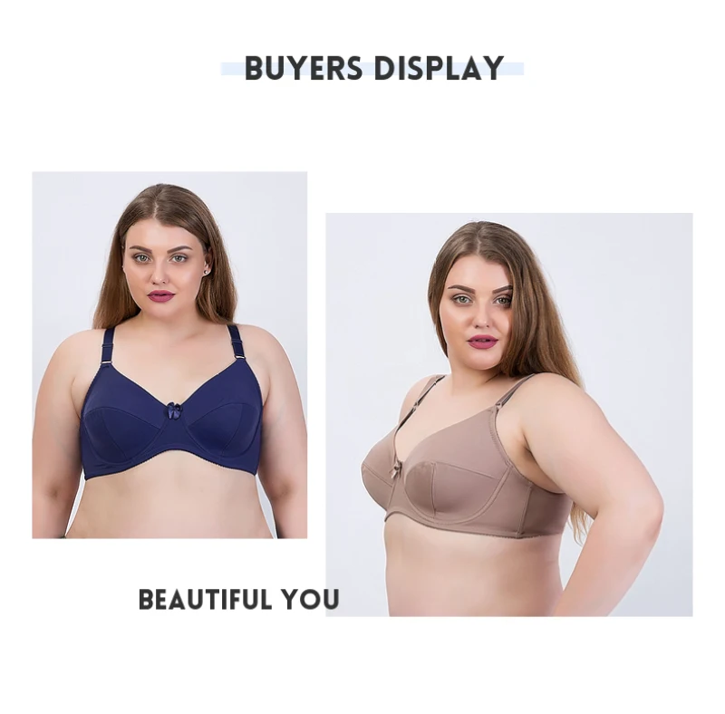 Beauwear размера плюс 36-52 большая чашка DD DDD E F чашка Бюстгальтер Без подкладки женское нижнее белье с полным покрытием на косточках поддерживающий Bh