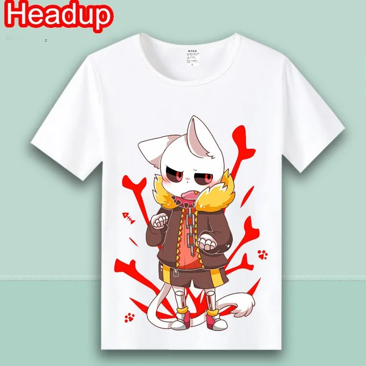 23 стиля игры Undertale для девочки, мальчика, ребёнка, Детская футболка Санс и папирус из сказок подземелья футболки Skull Brother аниме одежда