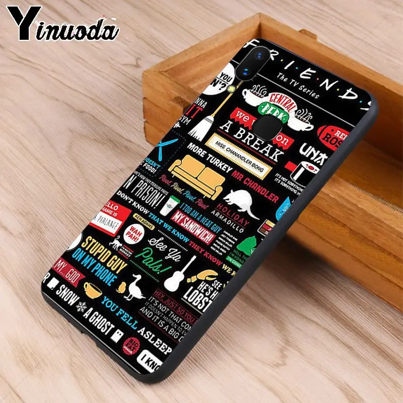 Чехол для телефона Yinuoda friend tv series how i met your mother Модный чехол vivo v9 v7 Y83 x20 x20plus x21 plus nex s