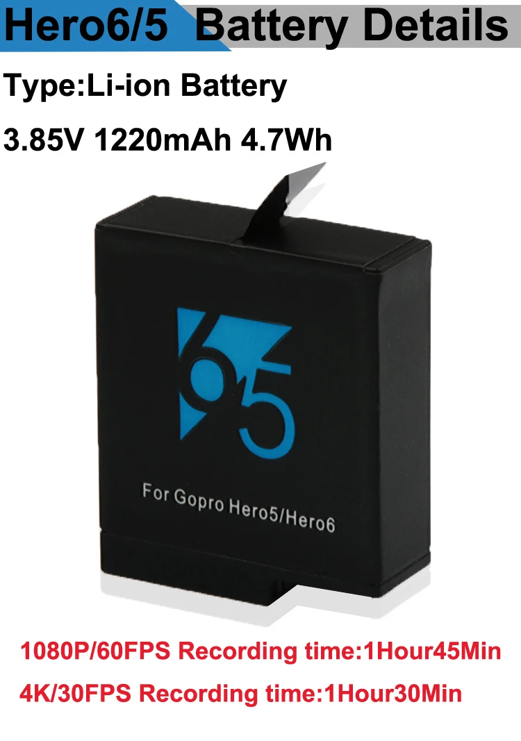 Go Pro hero 5 батарея 2-слот, зарядное устройство для GoPro hero 7 hero 6 hero 5 hero 7 6 5 Black bateria аксессуары для спортивной камеры