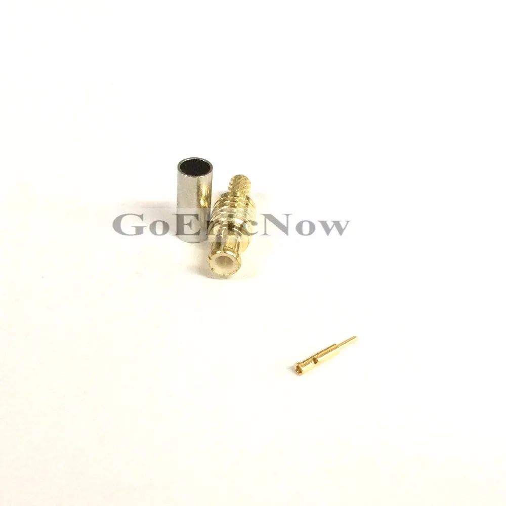 10 шт. RF Coax 50 Ом прямоугольный/прямой MCX штекер/гнездо 1 5 для RG316 RG174 Кабельный