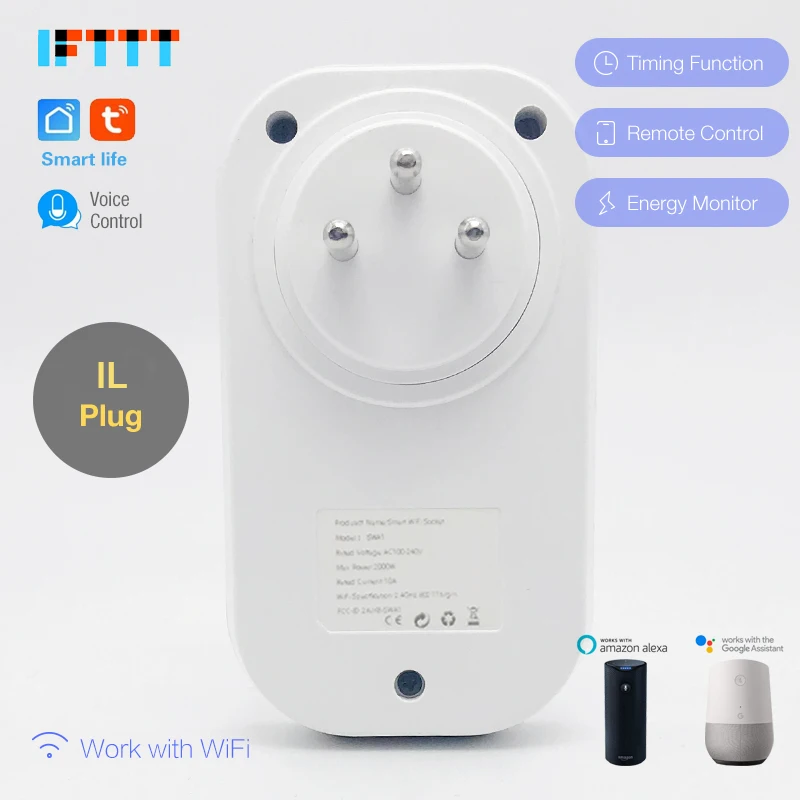 Умная розетка с Wi Fi 16 А голосовым управлением|Умные розетки| |