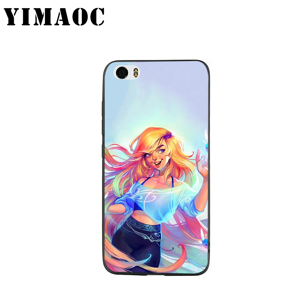 Мягкий силиконовый чехол YIMAOC Loish Sea Girl Gumdrop для Xiaomi Redmi Note 9 Mi 8 Se 7 6 6A A1 A2 4X 4A 5A 5 MAX 3 MiA1 |