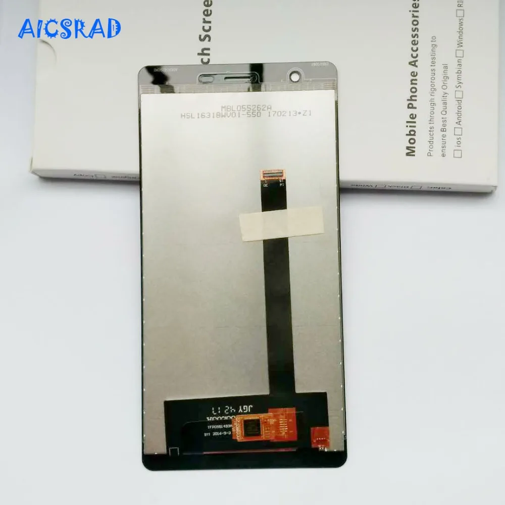

AICSRAD 5,7 дюймов, оригинал, экран Замена для Oukitel U13 ЖК-дисплей Дисплей и Сенсорный экран Digitizer Ассамблеи u 13 + Инструменты