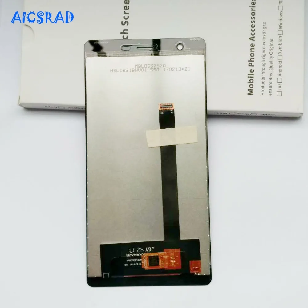 AICSRAD 5 7 дюймов оригинал экран Замена для Oukitel U13 ЖК дисплей Дисплей и Сенсорный