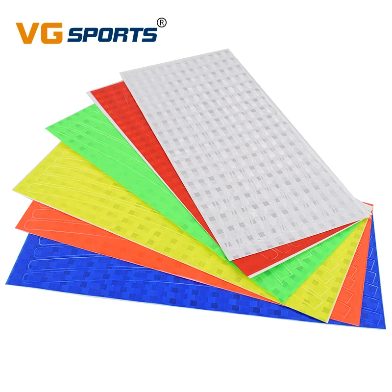 Новинка 2018 флуоресцентные цветные светоотражающие наклейки на шины для