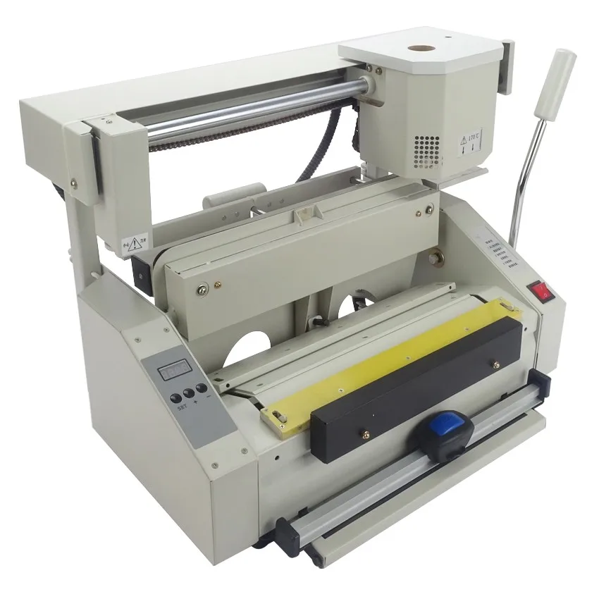 

RD-JB-5 Desktop Glue Book Binding Machine Glue Book Binder Machine Hot Melt Glue Binding Machine Booklet Maker Thickness 40mm