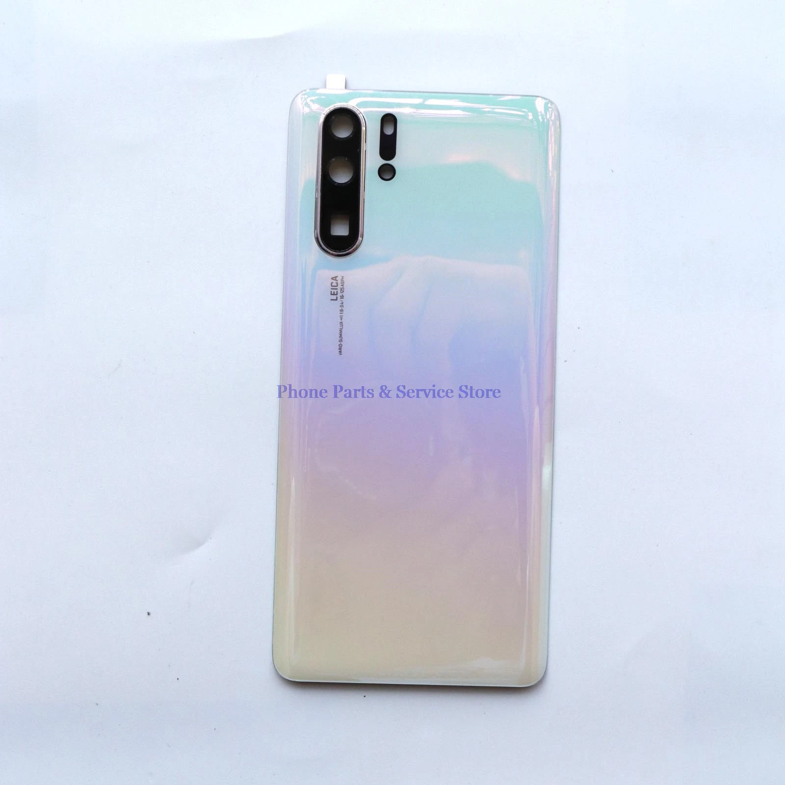 Pearl White Для huawei P30 Pro P30pro Задняя стеклянная крышка корпус батарея задняя дверь запасные части+ клей+ камера Стекло объектив Запасные части - Цвет: Pearl White