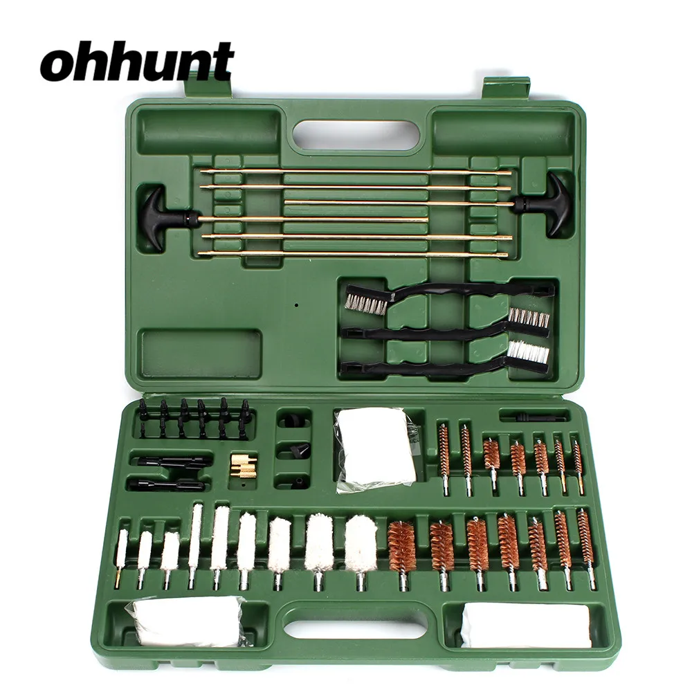 Ohhunt 62 шт. тактический охотничий универсальный набор для чистки пистолета