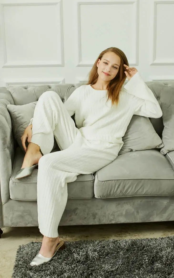 Vero Moda удобный полосатый костюм домашняя одежда пижамные комплекты | 3183K6505