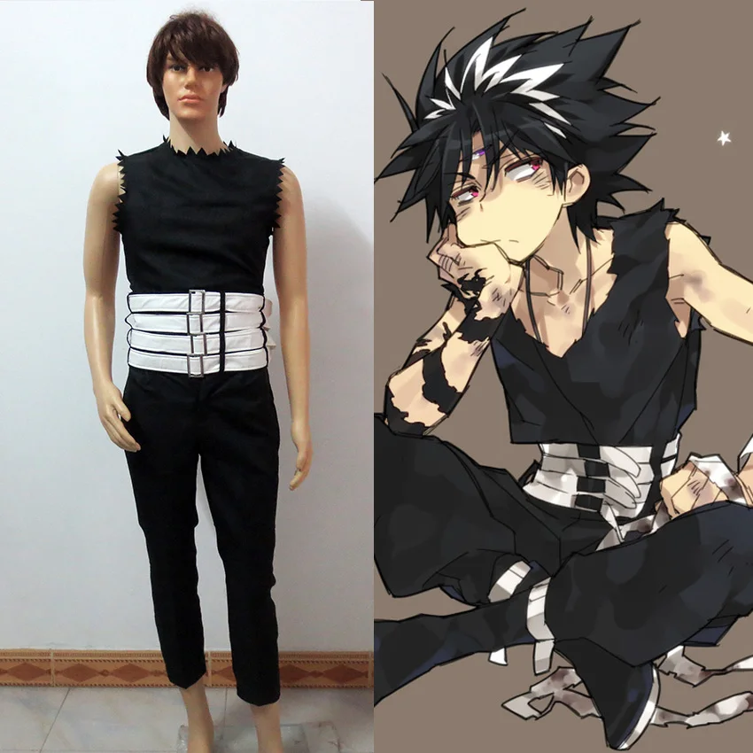 Популярный костюм для косплея аниме YuYu Hakusho Hiei|cosplay costume|anime cosplay costumesanime costume |