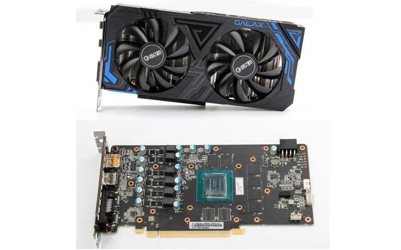 Bykski водного блока использовать для GALAX GAINWARD RTX2060/KFA2 2060 GTX1660 Ti [1-Click OC] Полное покрытие медный радиаторный блок/A-RGB/RGB
