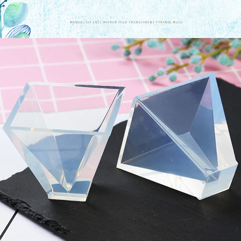 Пирамида Торт силиконовая форма для ювелирных украшений Подвески инструмент