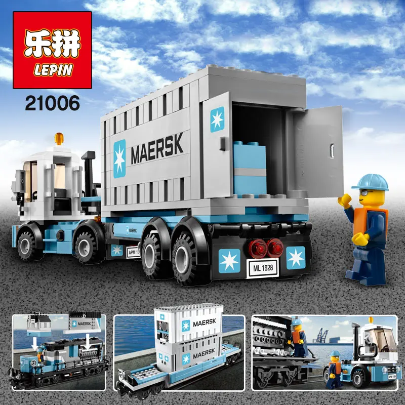 1234 шт креативные технологии серии поезд maersk Compatibie Legoings Строительные блоки Набор