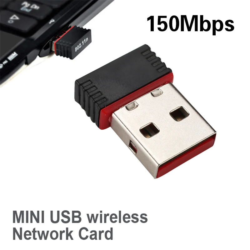 Wi-Fi-адаптер Горячая Распродажа Мбит/с USB-ключ для компьютера ПК беспроводная мышь