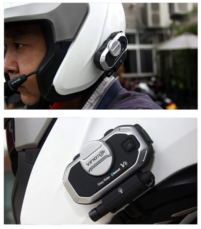 2 шт. бренд Vimoto V8 Многофункциональный мотоциклетный всадник Bluetooth шлем домофон