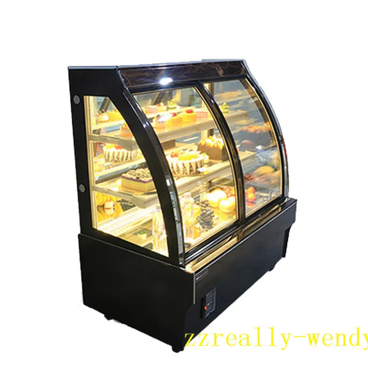 

Easy operation Anti-icing blocked ice cream display counter cake display fridge small cake display chiller