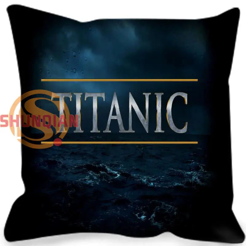 Уникальный дизайн Titanic#2 стиль Бросок Наволочка квадратная молния Наволочка на заказ подарок H@ 0209-148 - Цвет: 16