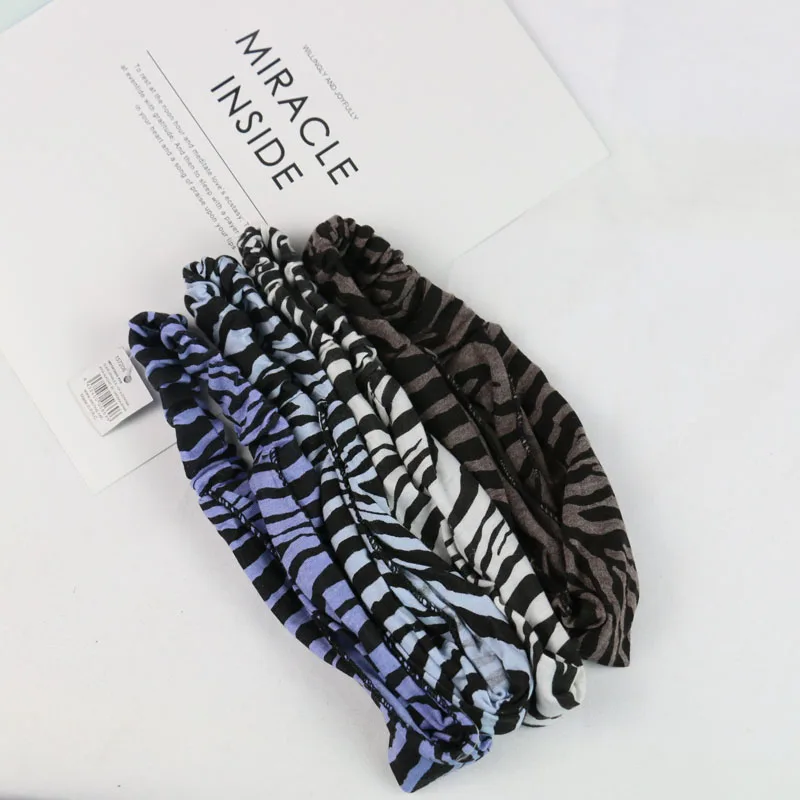 Новый дизайн новая милая Женская повязка на голову с зеброй |