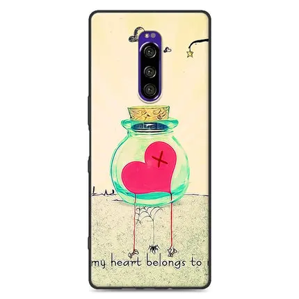A13 Чехол для sony Xperia 1, чехол sony 1 6,5", мягкий силиконовый чехол для телефона из ТПУ с мультипликационным принтом, чехол s для sony Xperia 1, J8110, J8170, J9110 - Цвет: A13