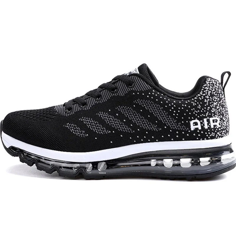 black white Hundunsnake/летние кроссовки; Chaussure Femme; спортивная обувь на воздушной подушке; женская обувь для тенниса из сетчатого материала; женские синие спортивные G-29 Deportivas - Цвет: black white