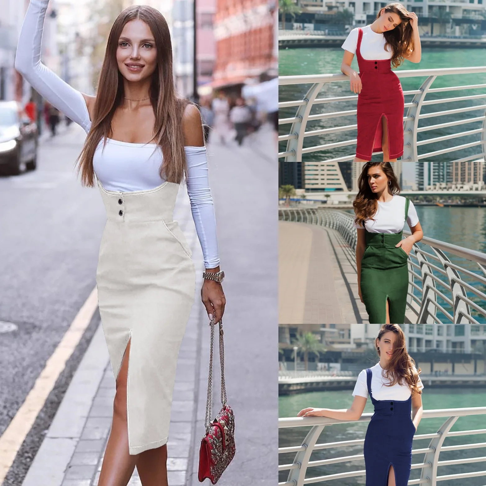 Женский укороченный топ без рукавов летний однотонный на бретельках Платье До