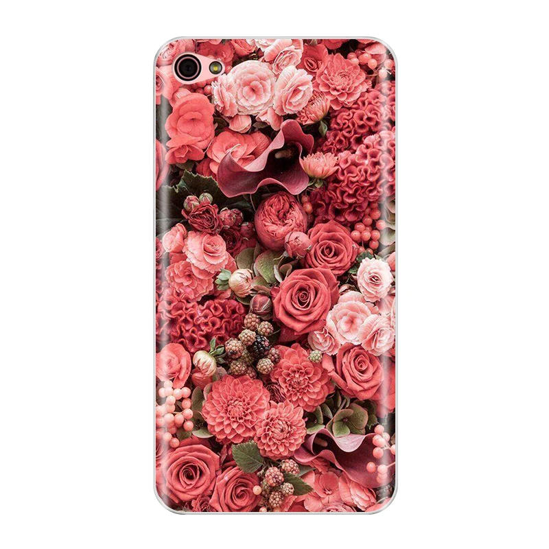 Чехол для lenovo S60, мягкий ТПУ защитный чехол с цветочным узором для lenovo S60, силиконовый чехол - Цвет: No.20