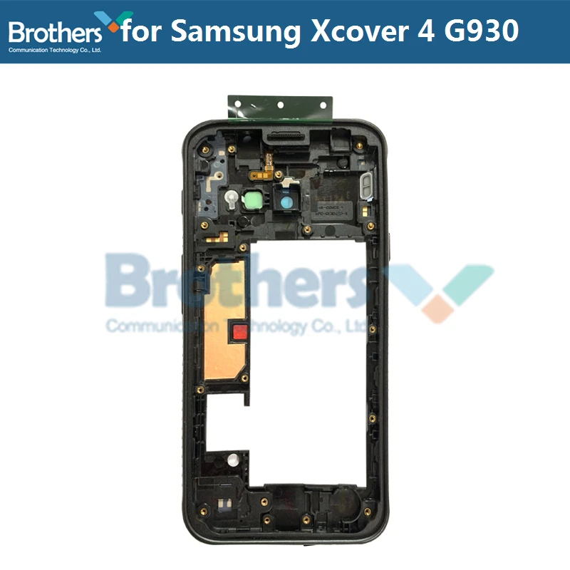 Средняя рамка для samsung Galaxy Xcover 4 G390 средняя рамка с кнопками объектива камеры для samsung G930F средняя часть корпуса Замена
