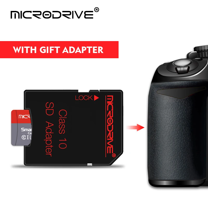 С адаптером Micro sd карта высокая скорость 8G 16G 32G класс 10/SDHC карта памяти sd 128G 64G C10/SDXC TF/Micro карта cartao de memoria