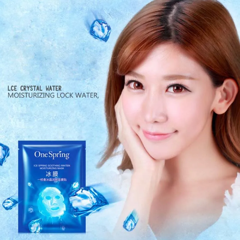 Маска для лица onespring Ice Spring увлажняющий отбеливающий антивозрастной лифтинг