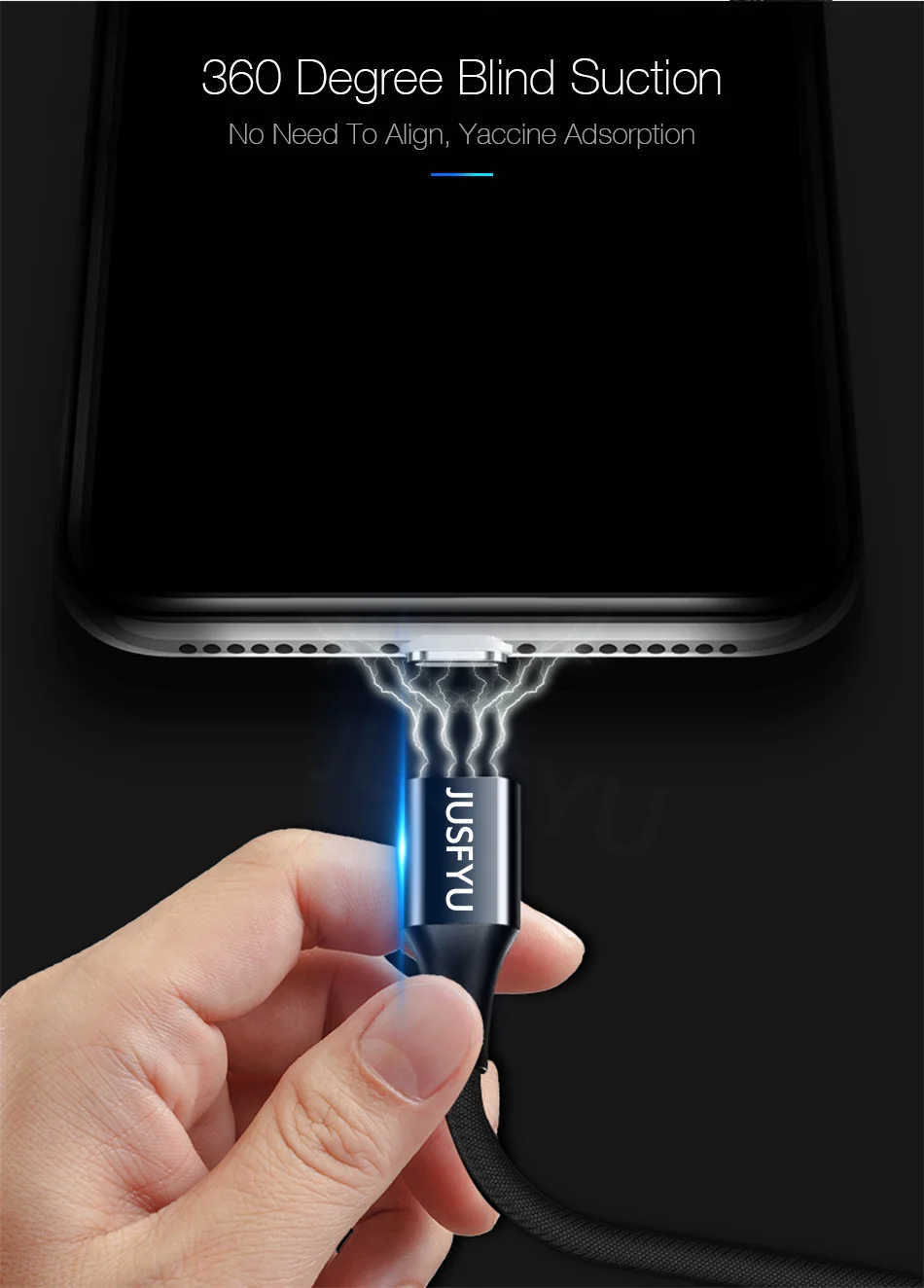 Магнитный Micro USB кабель для iPhone X XS samsung S10 type-c провод 3A Быстрая зарядка магнит зарядное устройство адаптер usb type C Кабели для телефонов