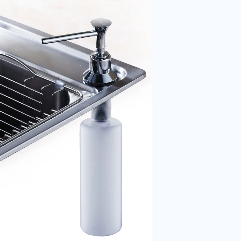 Оптом и в розницу диспенсер для мыла кухонной раковины 220 мл пластиковая бутылка